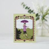 Chance_C_はがきを受け取る ポストカード (スタンド正面)