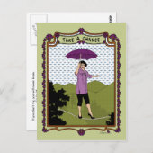 Chance_C_はがきを受け取る ポストカード (正面/裏面)