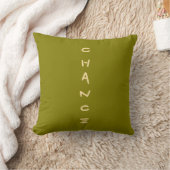 Chance Throw Pillow クッション (ブランケット)