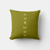Chance Throw Pillow クッション (正面)