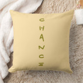 Chance Throw Pillow クッション (ブランケット)