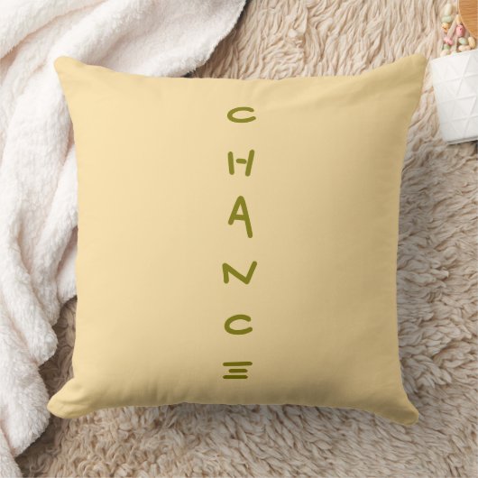 Chance Throw Pillow クッション (ブランケット)