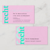 Chancelleryの名刺 名刺 (正面/裏面)