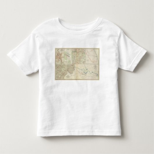 Chancellorsville BuckinghamのAppomattox郡 トドラーTシャツ (正面)