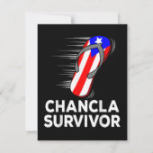 Chancla Survivor サンキューカード (裏面)