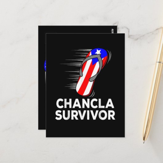 Chancla Survivor ポストカード (正面/裏面インサイチュ)