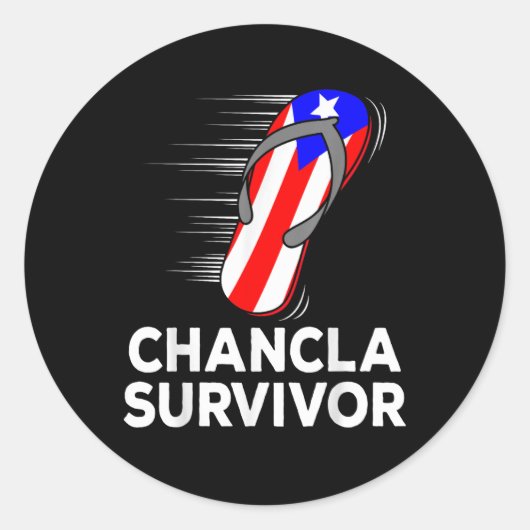 Chancla Survivor ラウンドシール (正面)