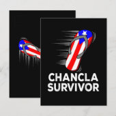 Chancla Survivor 案内ポストカード (正面/裏面)