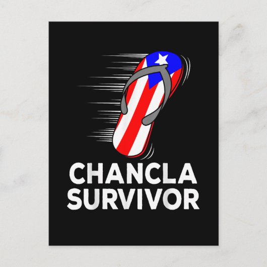 Chancla Survivor 案内ポストカード (正面)