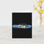 Chancla Survivor Guatemala Funny Guatemalan Flag  カード (黄色い花)