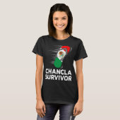 Chancla Survivor Mexico Funny Mexican Flag Joke Gi Tシャツ (正面フル)
