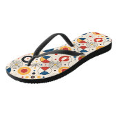 Chanclas diseño geométrico ビーチサンダル (アングル)