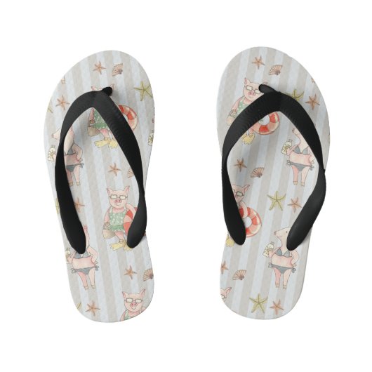 Chanclas divertidas キッズビーチサンダル (フットベッド)