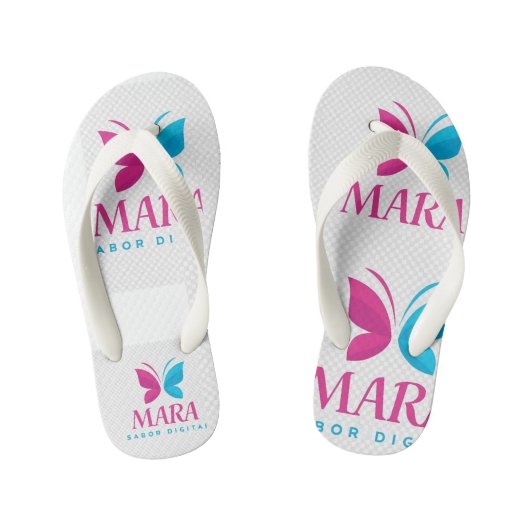 Chanclas MARA – Edición Sabor Digital キッズビーチサンダル (フットベッド)