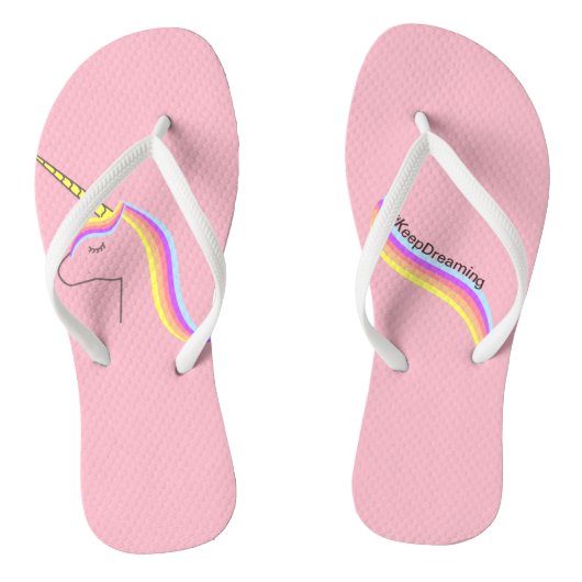 Chanclas Sandalias flips flops unicorn ビーチサンダル (ソール)