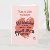 Chand Raat Mubarak - Ramadan カード (正面)