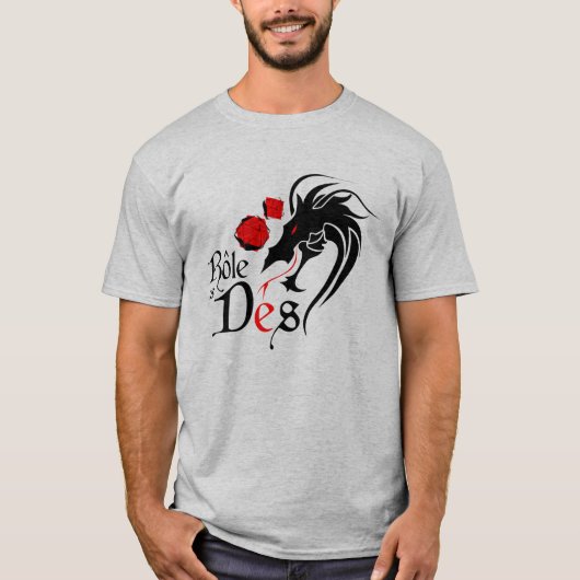 Chandailのofficiel - Rôleのles Dés -役人 Tシャツ (正面)