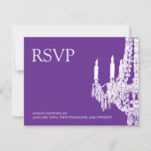 Chandelier RSVPカード (正面)