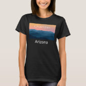 Chandler Arizona Mountain sunset hometown Tシャツ (正面)