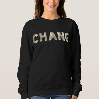 Chang Hmong Last Name Plaid Family Matching Shirt スウェットシャツ