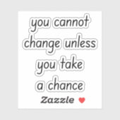 Changeカスタム-Cut Vinylシール シール (シート)