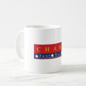Change1Mug コーヒーマグカップ (正面左)