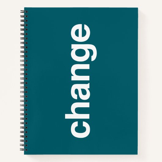 Change ノートブック (正面)