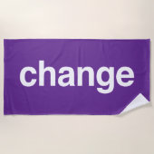 Change ビーチタオル (正面)