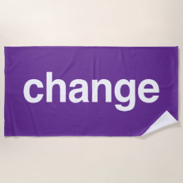 Change ビーチタオル