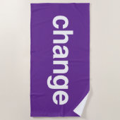 Change ビーチタオル (正面)