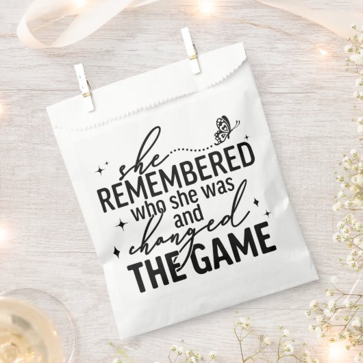 Change  フェイバーバッグ (クリップ留めされた状態)