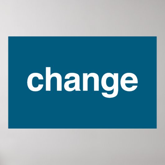 Change ポスター (正面)