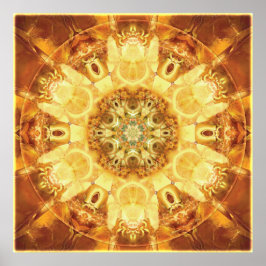 Change 3 Posterのハートからのマンダラ ポスター