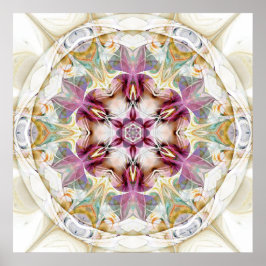 Change 7 Posterのハートからのマンダラ ポスター