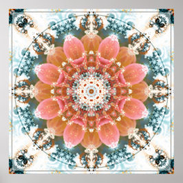 Change 9 Posterのハートからのマンダラ ポスター