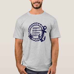 CHANGE ANY NAME DATE LEGEND Father Poppy Sealar Tシャツ