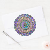 Change Astro Symbolsになる ラウンドシール (封筒)