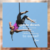 Change Blueの顔の楽観主義 ウィンドウサイン (シート2)