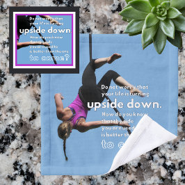 Change Blueの顔の楽観主義 ウォッシュタオル