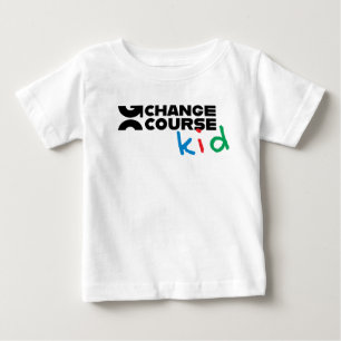 「Change Course Kid」子供用Tシャツ ベビーTシャツ
