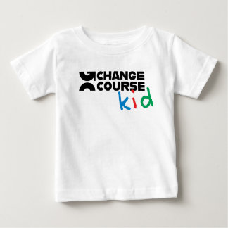 「Change Course Kid」子供用Tシャツ ベビーTシャツ