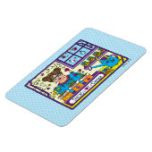 Change_Flexible Magnet 6"x4"の種子 マグネット (左側)