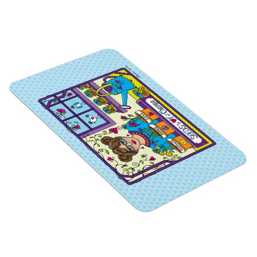 Change_Flexible Magnet 6"x4"の種子 マグネット (右側)