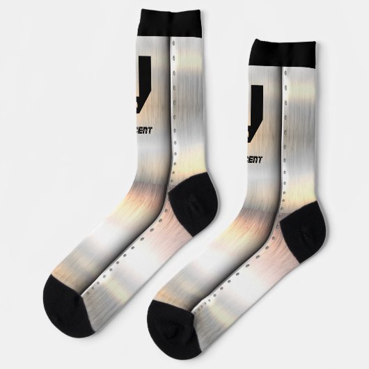 Change Initial, Add (delete) Name, Metal Strips  ソックス (左)