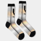 Change Initial, Add (delete) Name, Metal Strips  ソックス (右)