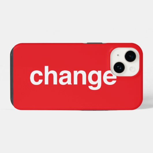 Change iPhoneケース (裏面横)