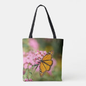 Change is Beautiful Monarch Butterfly Inspiration トートバッグ (裏面)