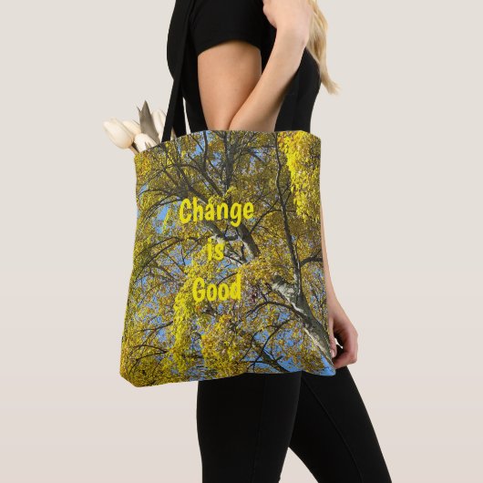 Change is Good Tote Bag トートバッグ (クローズアップ)