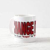 CHANgE-IT-BACK コーヒーマグカップ (正面左)