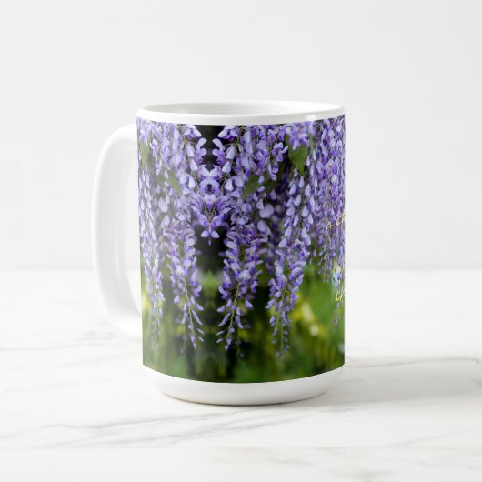 Change of Scene Inspiration引用文藤の花 コーヒーマグカップ (正面左)